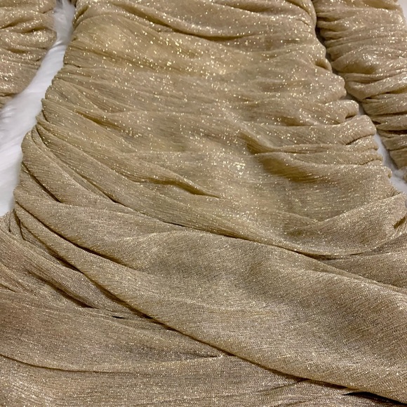 House of CB Gold Felicity Dress - Picture 10 of 11